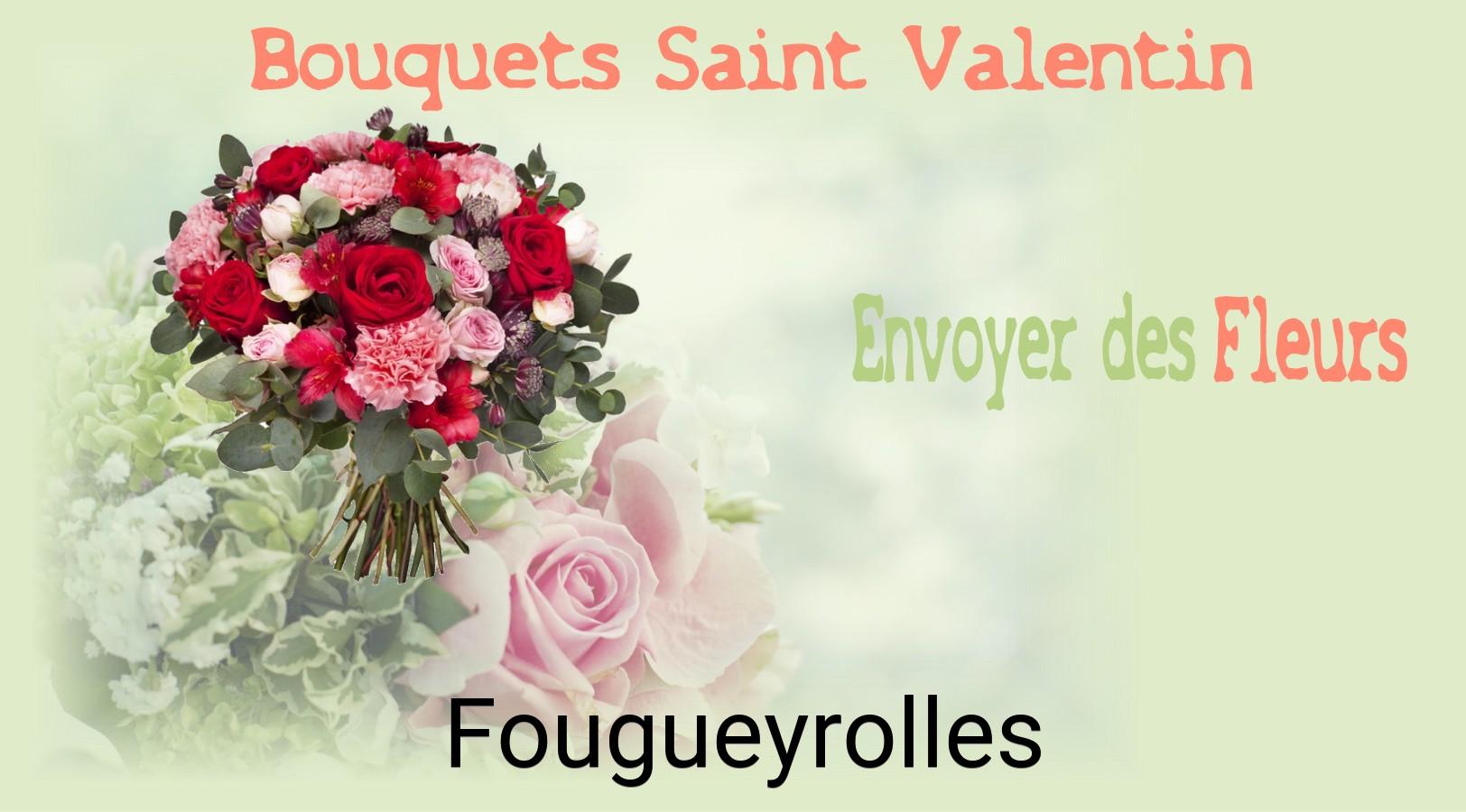 Roses de Saint-Valentin livrées à Fougueyrolles